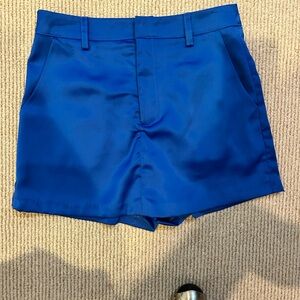 Glam Royal Blue Satin Apparel